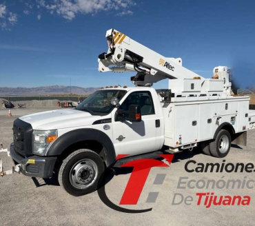 2016 FORD F550 GRUA CANASTILLA